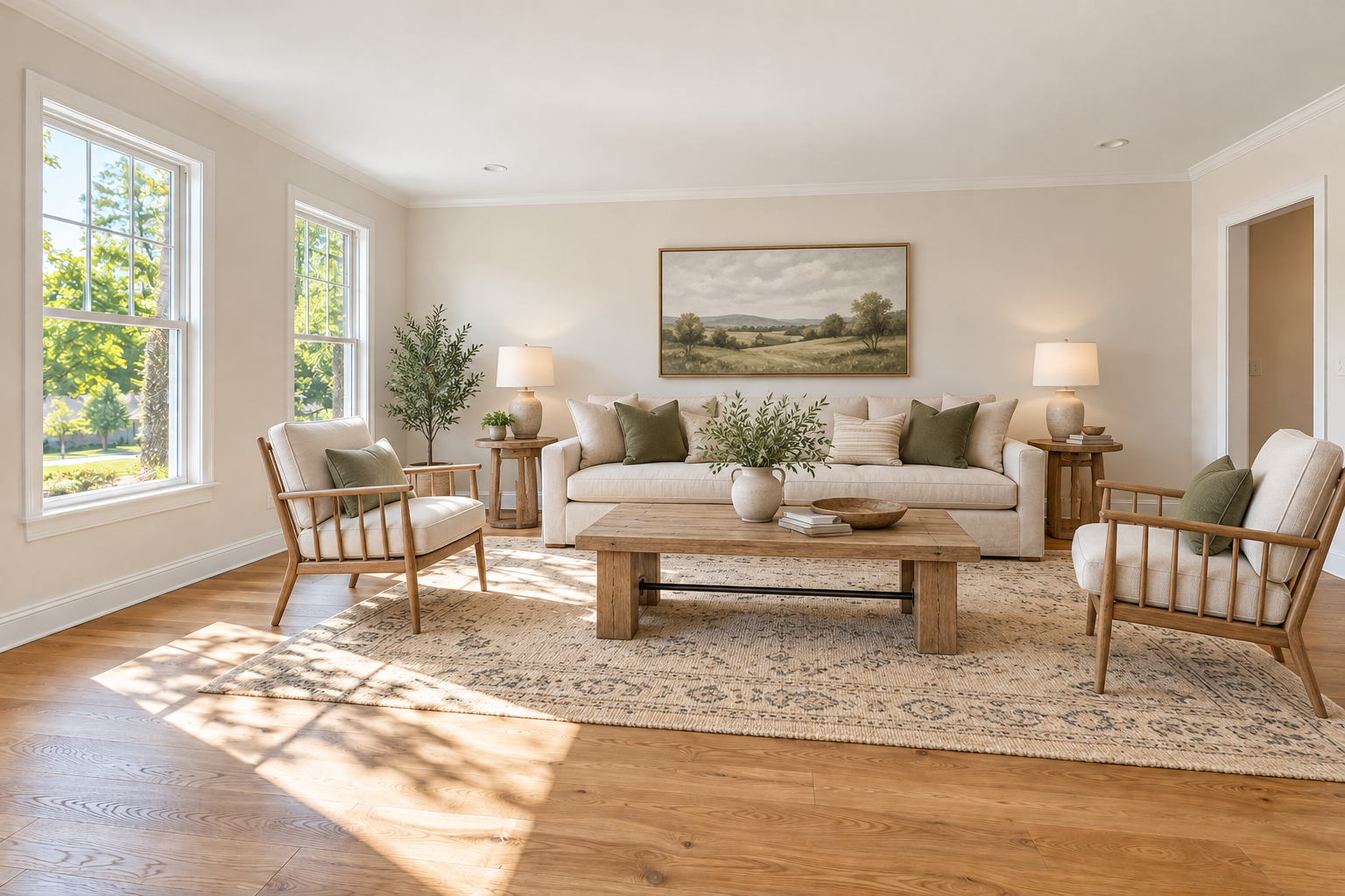 Modern farmhouse example